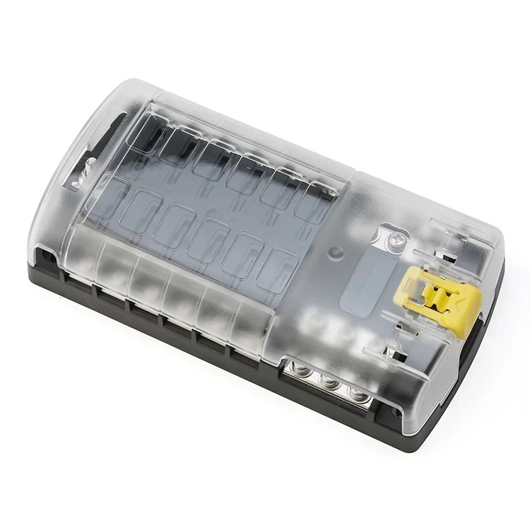 12 כיווני להב בלוק נתיכים שלילי אוטובוס מכונית תיבת נתיכים